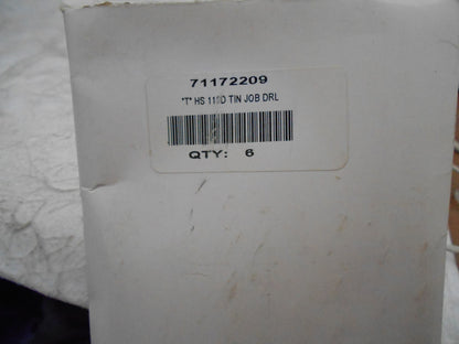 Hertel Jobber Drill 0.3580" x 3-1/2" 118° HSS RH #71172209