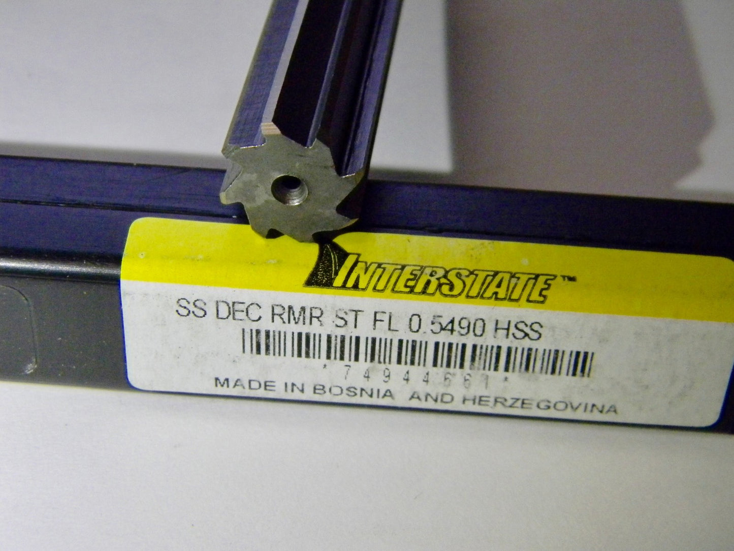 Interstate Chucking Reamer 0.549" x 2" x 8" HSS 74944661