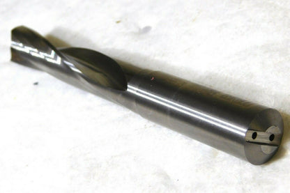 Dormer Carbide CDX-AL Drill 19/32 Dia Oil Feed Step Shank 5-1/8 OAL 026380