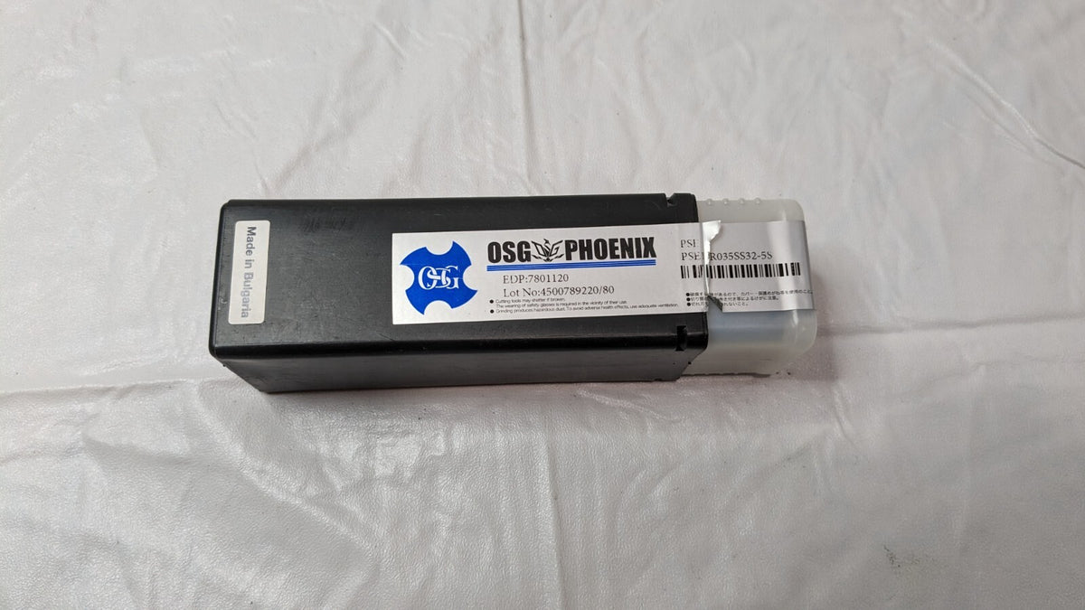 OSG PHOENIX Indexable Square-Shoulder End Mill 35mm CD PSE11R035SS32-5S 7801120