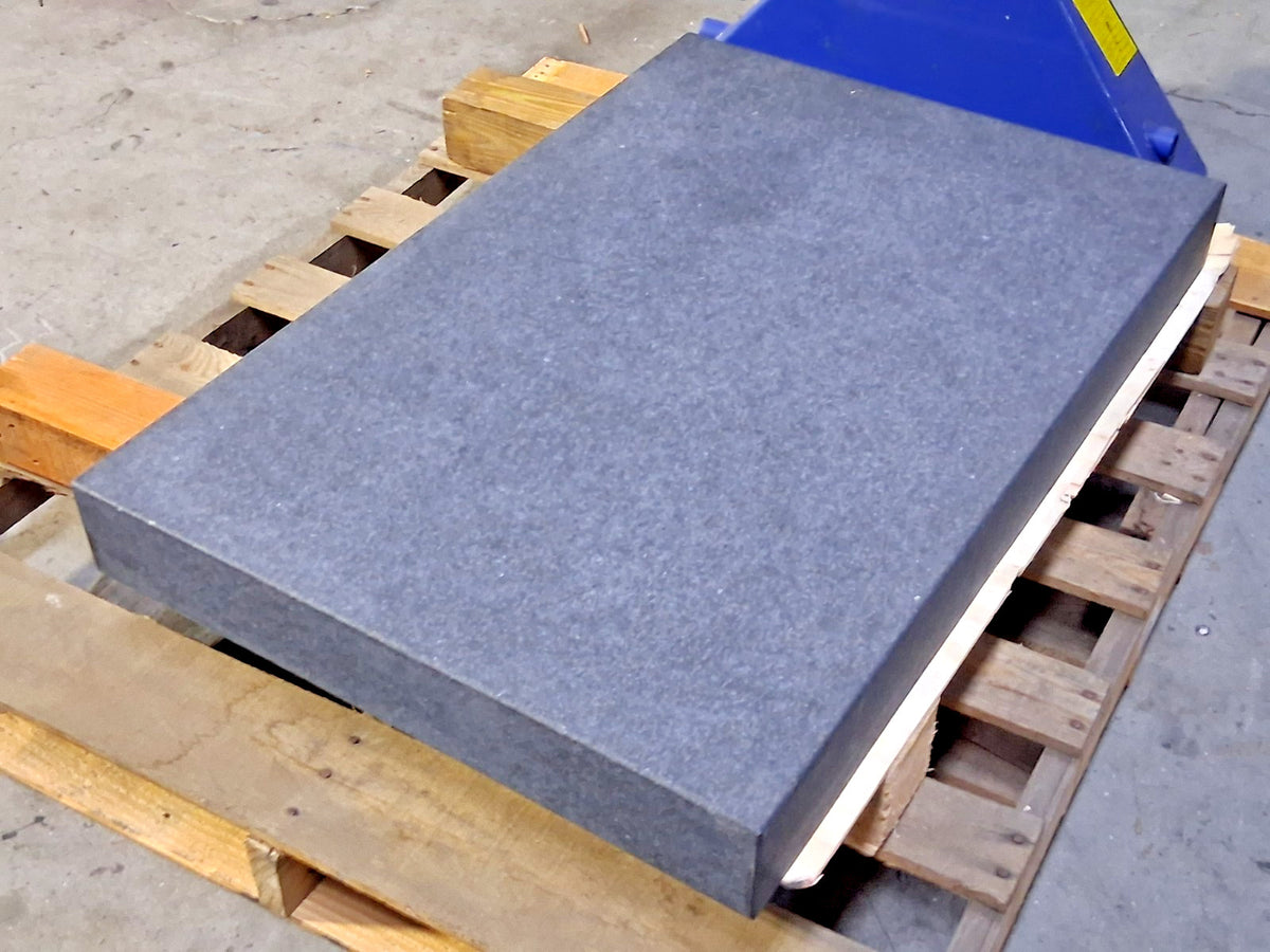 Pro Granite Inspection Surface Plate 24" Wide 36" Long 4" Thick 640-0160