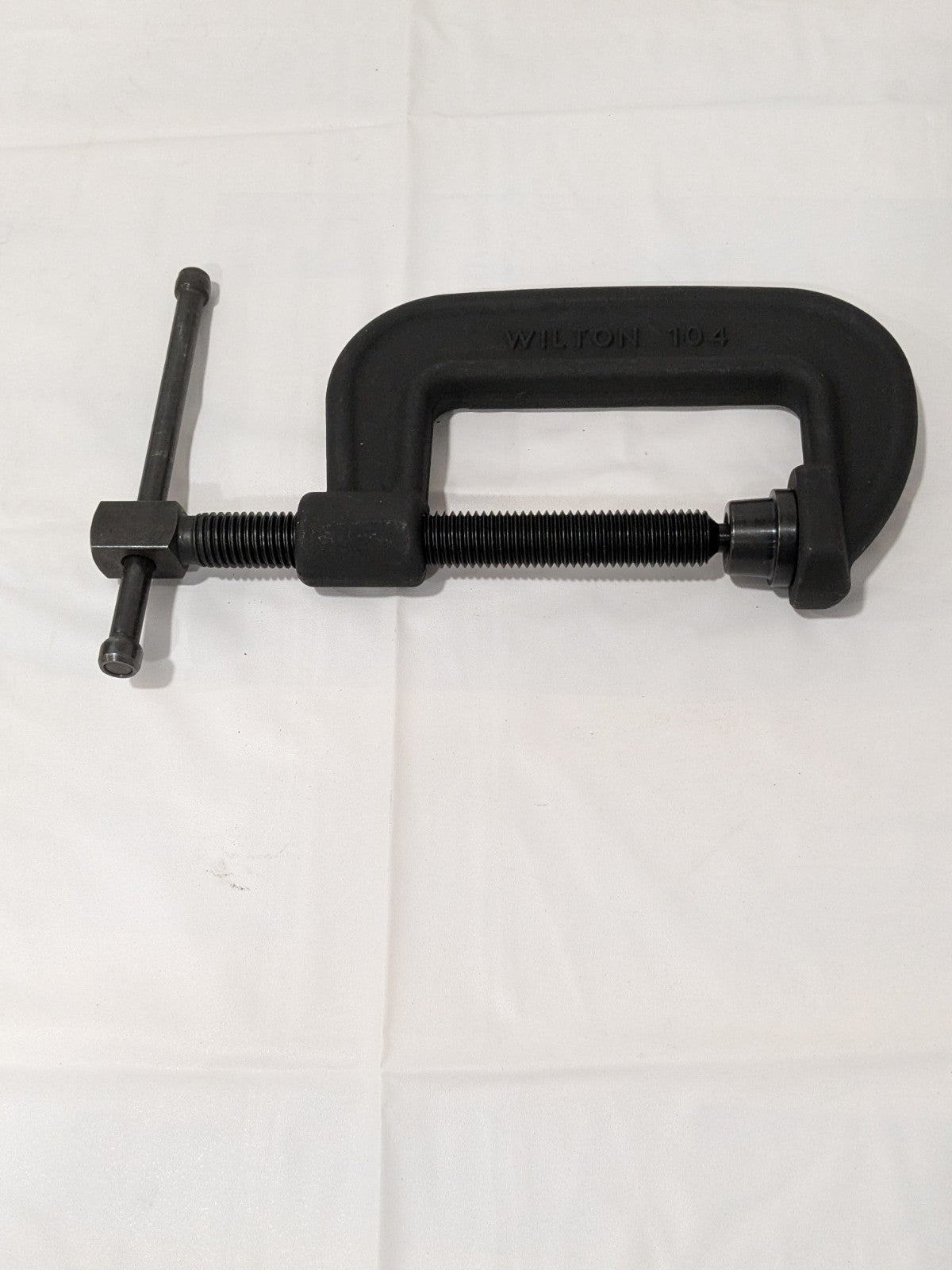 WILTON Heavy Duty C-Clamp: 4" Max Opening, 2-1/4" Throat Depth 14142
