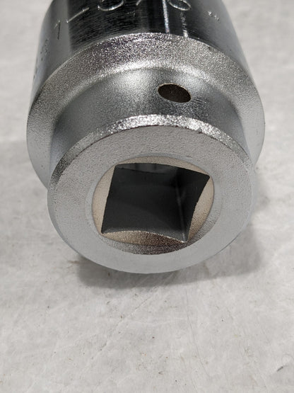 PROTO Hand Socket: 1-5/8" Socket, 12-Point Chrome-Plated J5552