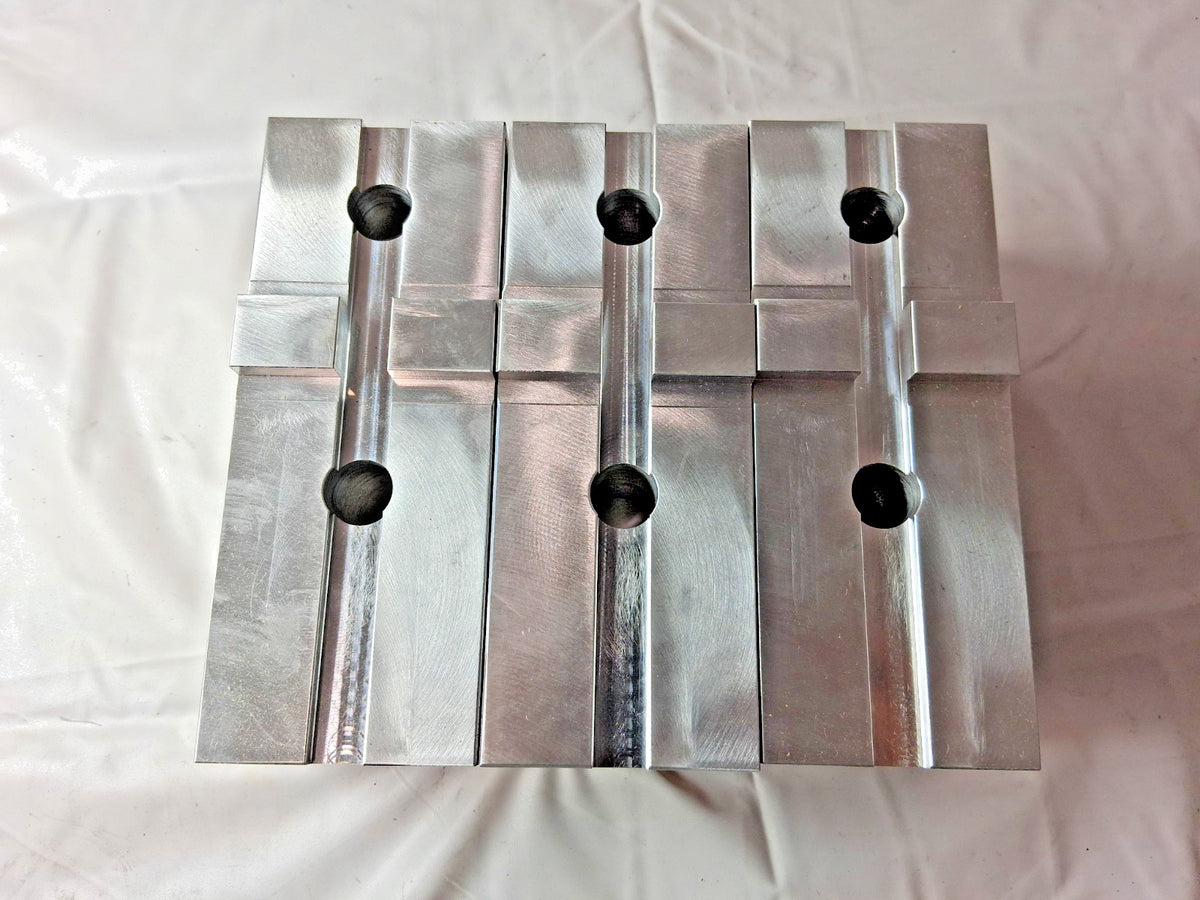 Abbott Workholding Products Soft Lathe Chuck Jaw Tongue&Groove 3PC set 04226