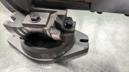 GIBRALTAR Machine Vise 3-Way Angle 4 Jaw Width 4 Jaw Open Swivel Base 110052