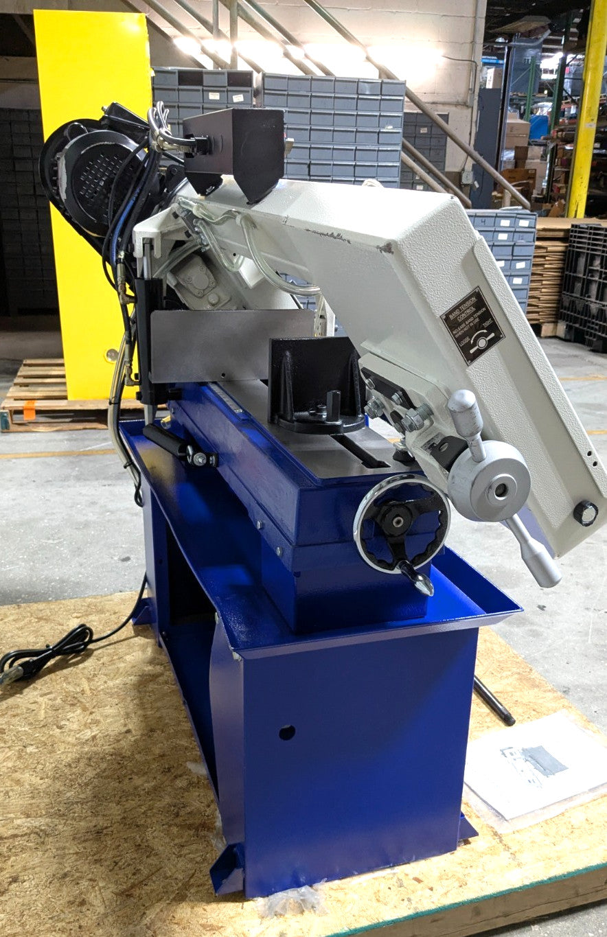 VECTRAX 9x16 Horizontal Bandsaw 110V  1-1/2HP  Step Pulley Drive