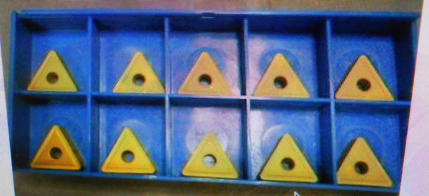 Professional TNMG 544-CM TiC Coated Carbide Inserts 1 Box of 10