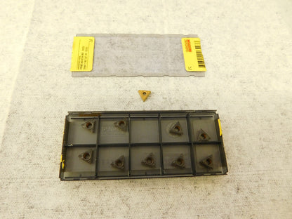 SANDVIK Turning InsertTPMT1.81.51-KF 3225, Solid Carbide qty.10 6868376