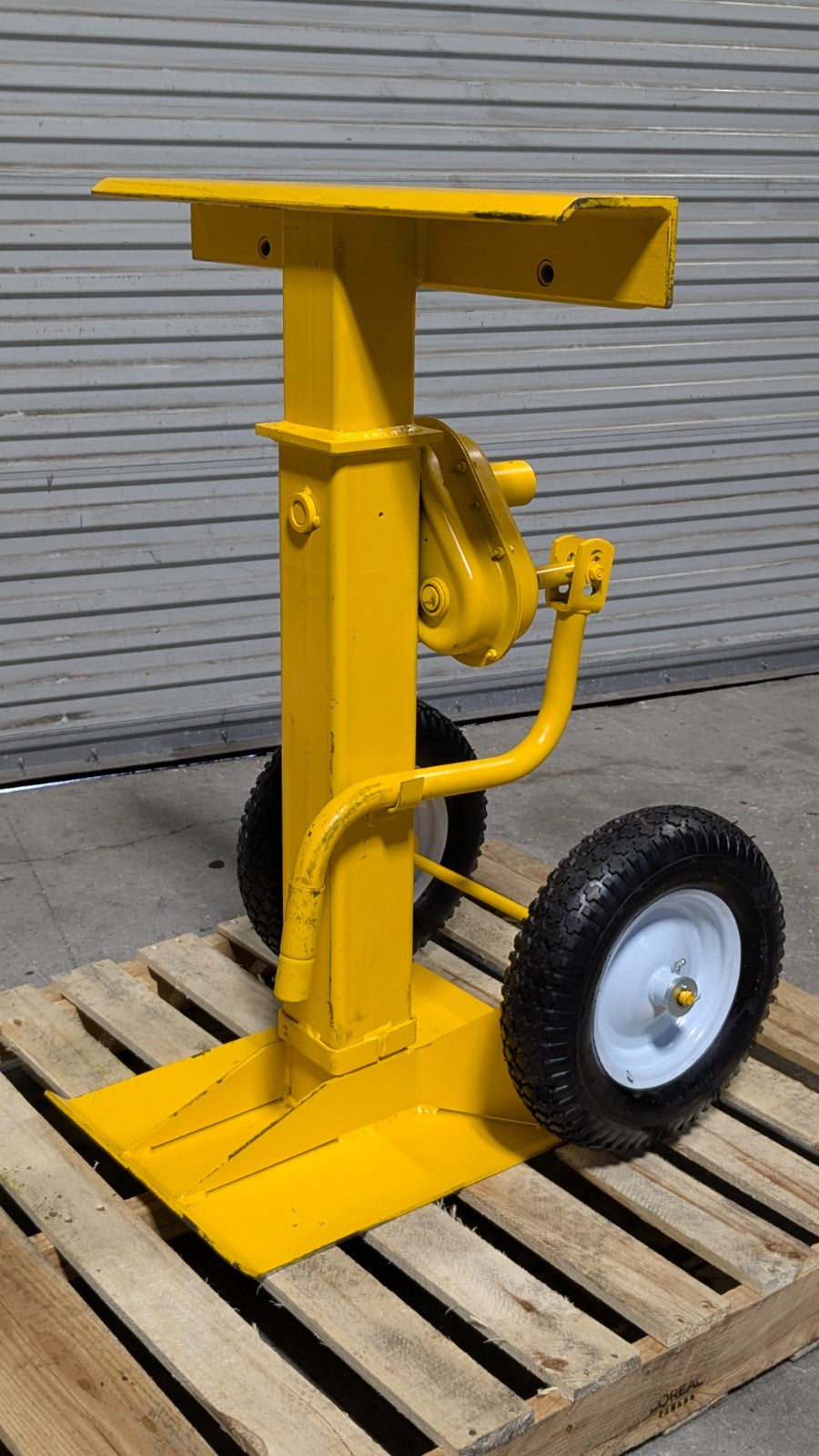 VESTIL 50 Ton Static Capacity Trailer Stabilizing / Lifting Jack  Scratch &amp;