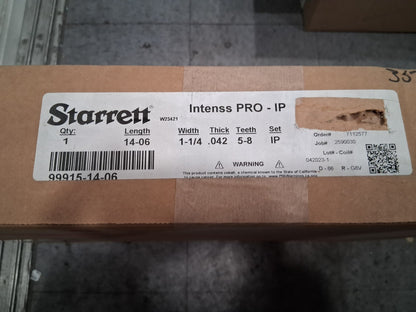 Starrett Welded Bandsaw Blade 14' 6 Long x 1-1/4" Wide x 5 to 8 TPI 99
