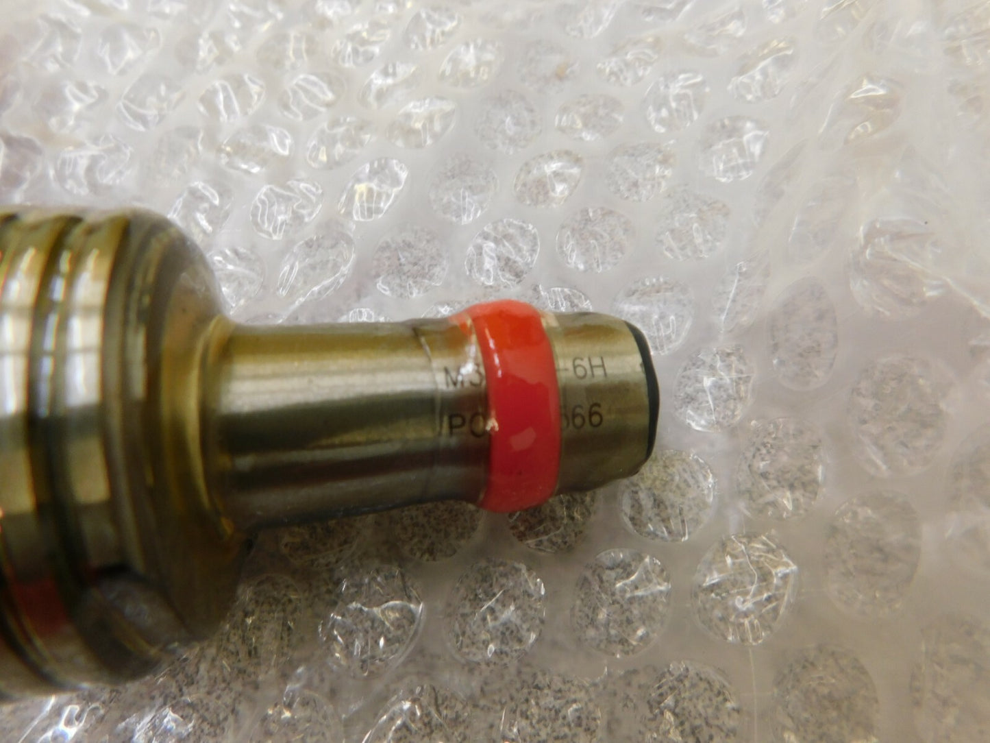 SPI Metric Taperlock Thread Plug Gage Single End M39x4 Thread No Go 34-610-6