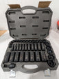 GEARWRENCH 39 Pc 1/2" Drive 6 Point Standard & Deep Impact SAE Socket Set 84947N