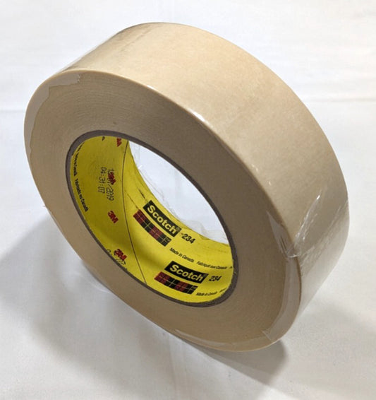 3M Scotch 234 Masking Tape Tan 1.41" x 60yd  5.9 mil Thick   1 Roll  7000124039