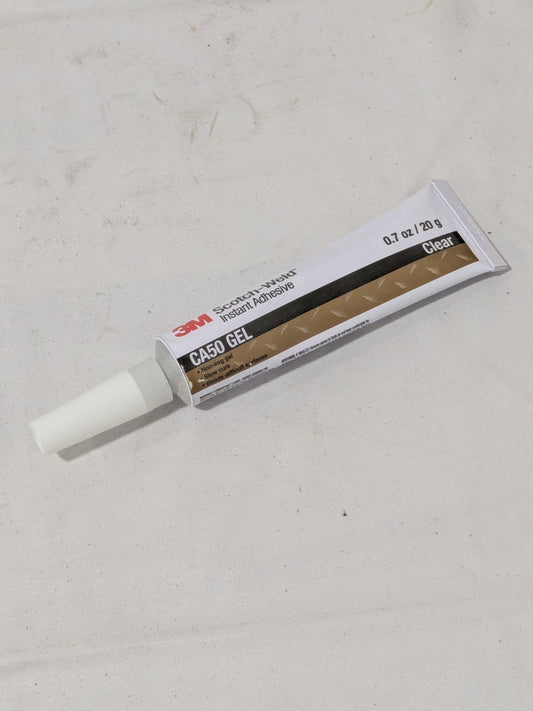3M SCOTCH-WELD Adhesive Glue: 0.7 oz Tube, Clear 7100002517