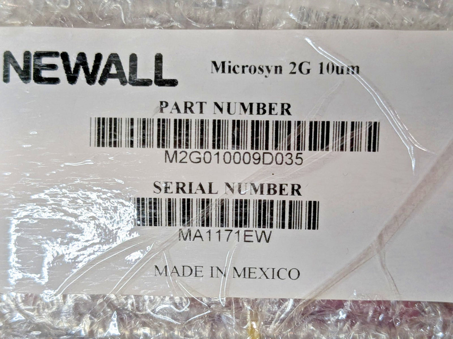 Newall Microsyn 2G 10″ Travel Linear Scale 10um Accyracy M2GA1000255035