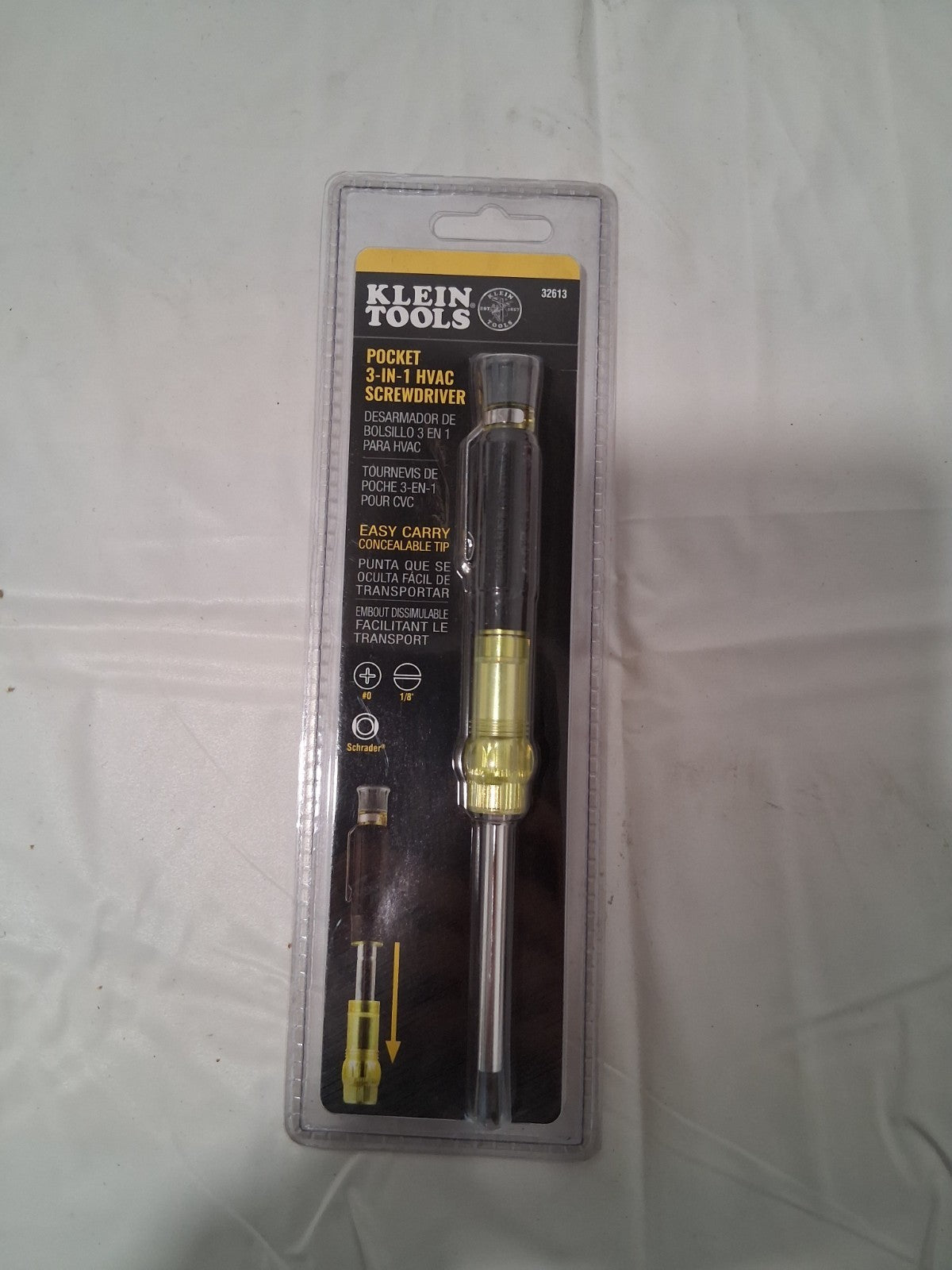 Klein Tools Drive Pocket Multi-Bit Screwdriver Sets 1/4" 32613