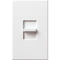 Lutron N-1000-WH Nova 1000W Incandescent / Halogen Slide Dimmer White