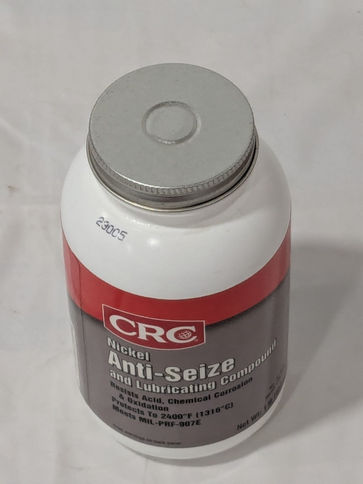 CRC High Temperature Anti-Seize Lubricant: 16 oz Bottle, Nickel Base 1007947