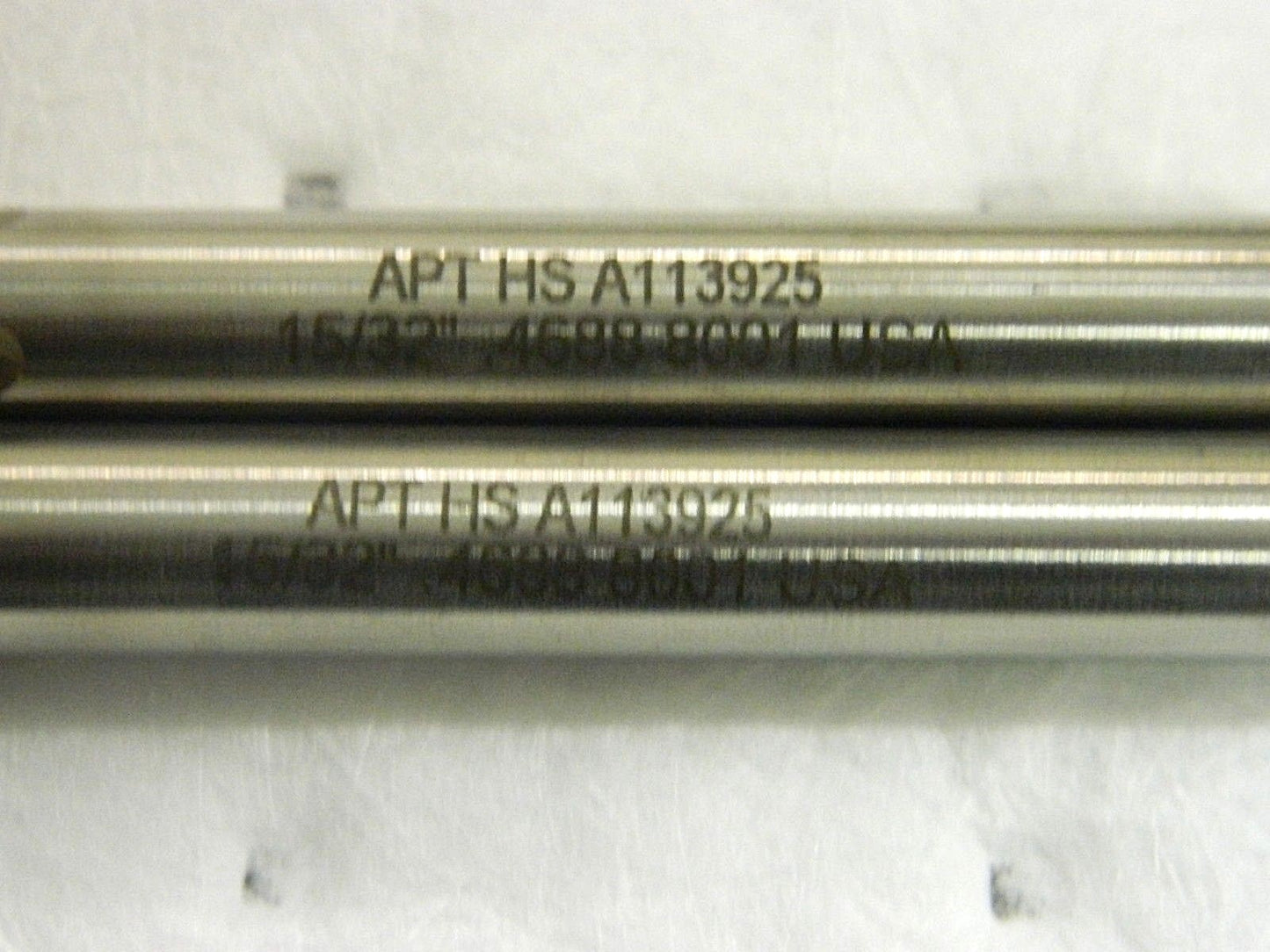 Alvord Polk Tool Core Drills HSS RH 15/32" x 7-1/2" OAL 4FL Qty 2 4702
