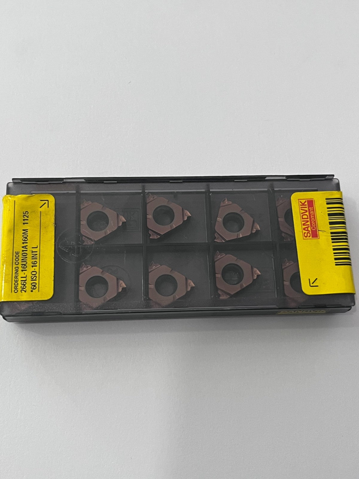 Sandvik Coromant Laydown Threading Insert: Carbide Left Hand, Internal 10 pack
