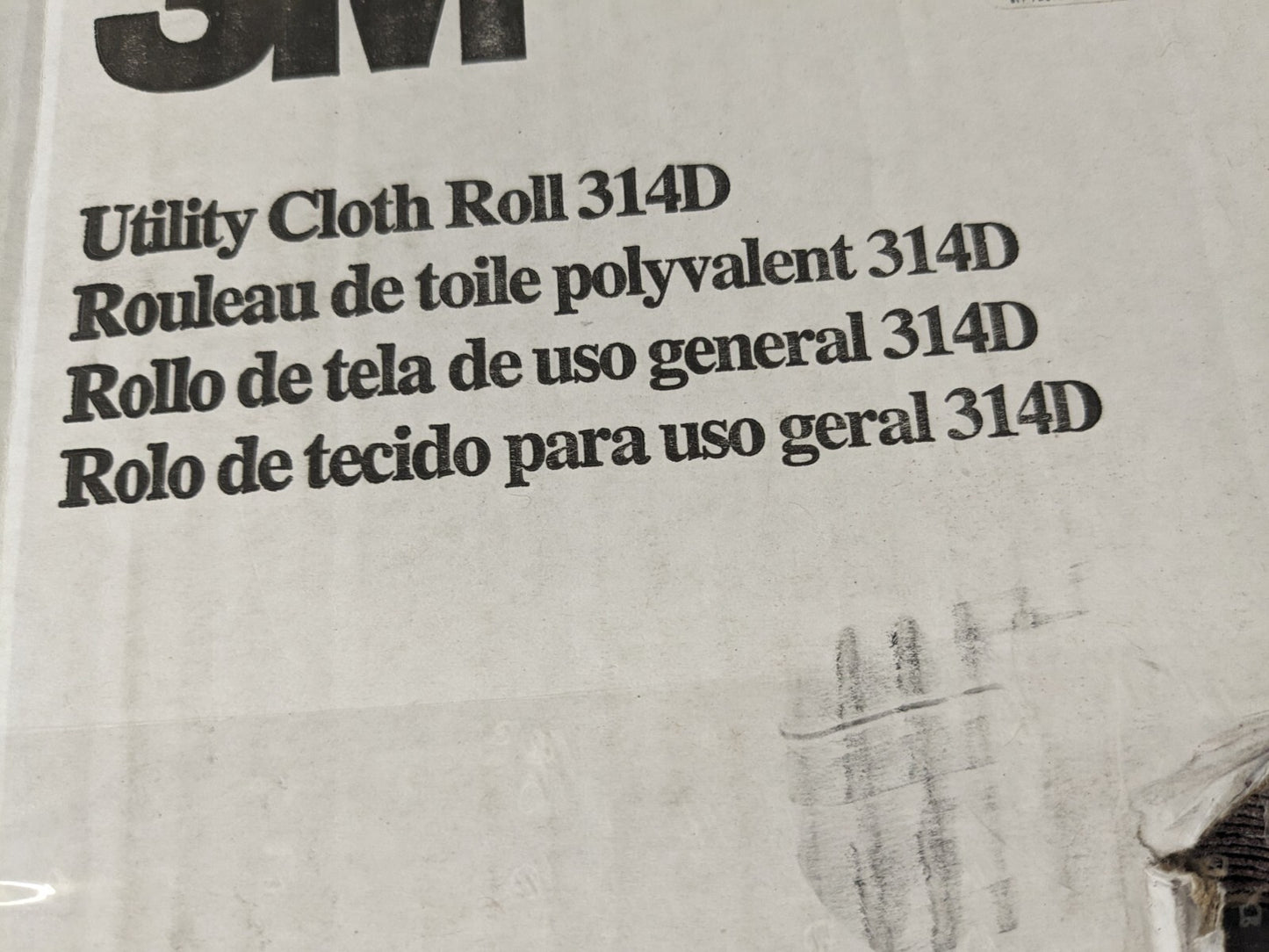 3M 314D Lightweight Utility Closed Coated Abrasive Roll 19825