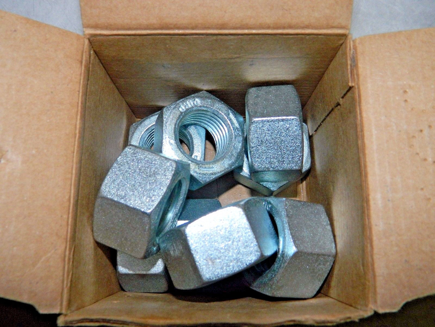 Hex Nuts 1-1/8" - 7 UNC x 1-11/16" W Grade 5 Qty 10  C712020