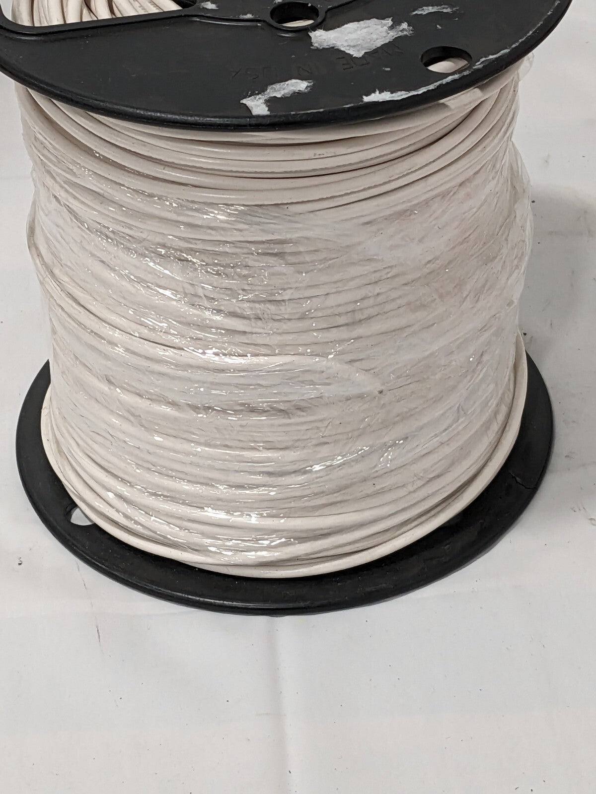SOUTHWIRE Machine Tool Wire 14 AWG, White, 500' Length PVC  411030501