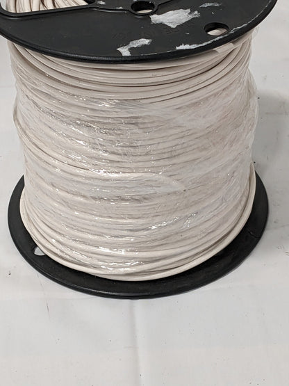 SOUTHWIRE Machine Tool Wire 14 AWG, White, 500' Length PVC  411030501