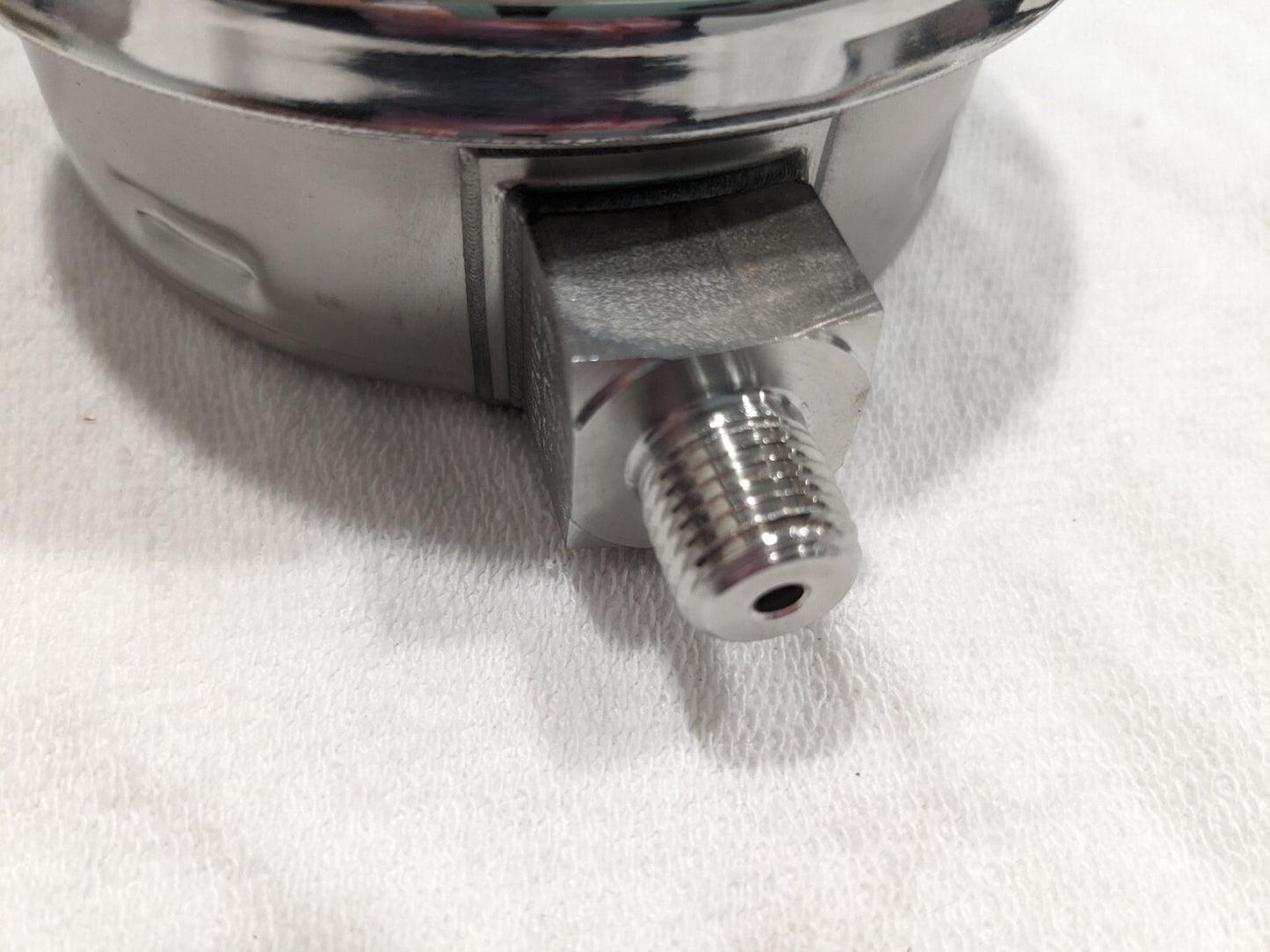 WIKA Pressure Gauge: 4" Dial, 0 to 1,000 psi, 1/4" Thread 9699185