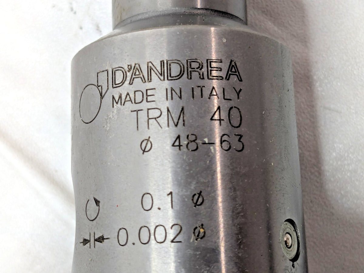 Ingersoll Cutting Tools DAndrea Mod Boring Head TRM40 455004000800 3240070