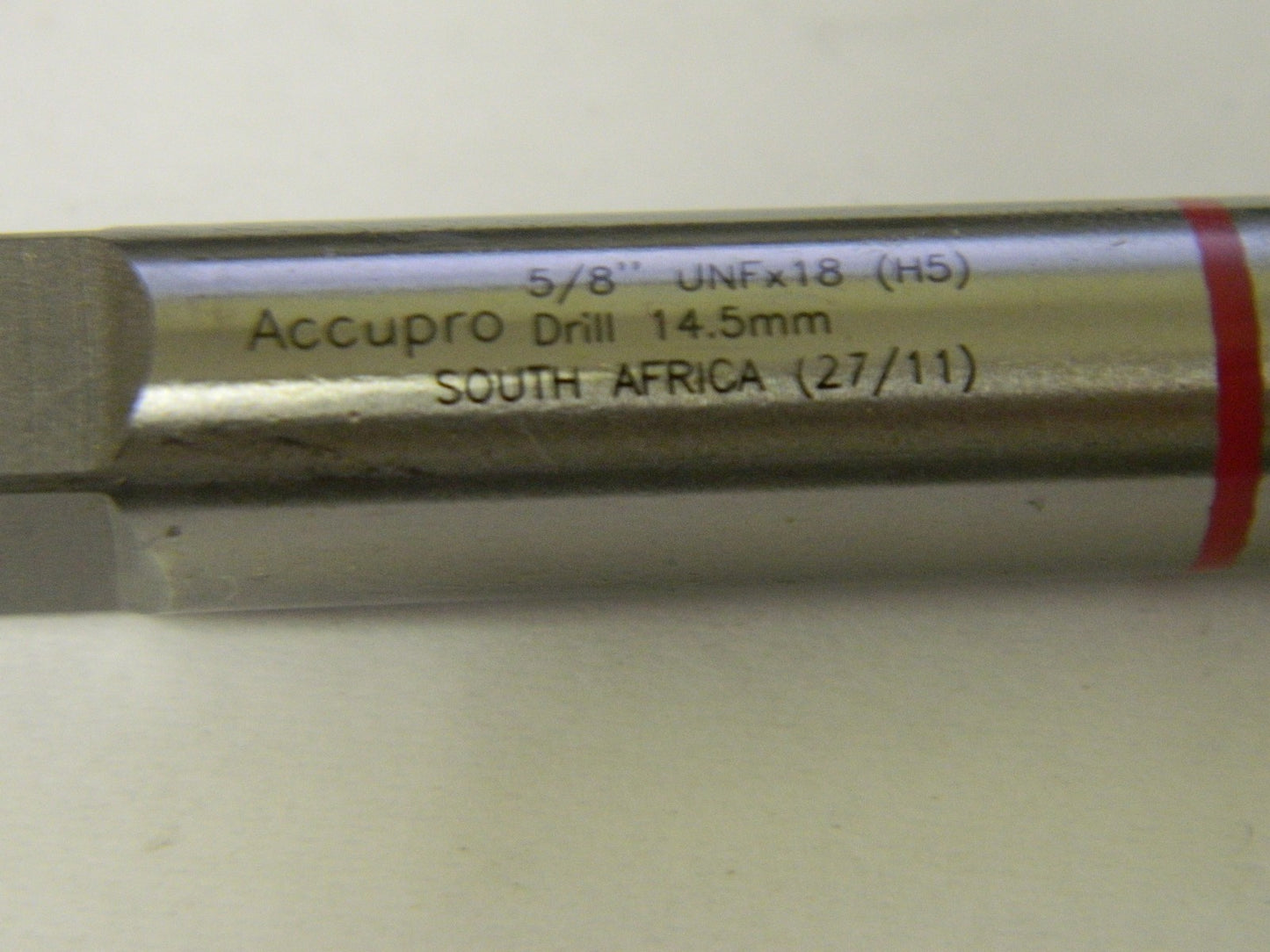 Accupro Spiral Flute Taps 5/8-18" UNF H3 4-Flute HSSe QTY 2  87157947