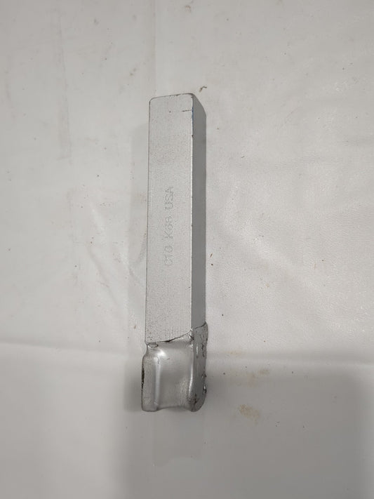 Single-Point Tool Bit: C-10, 3/4" Shank Height K68 Solid Carbide tip 47033