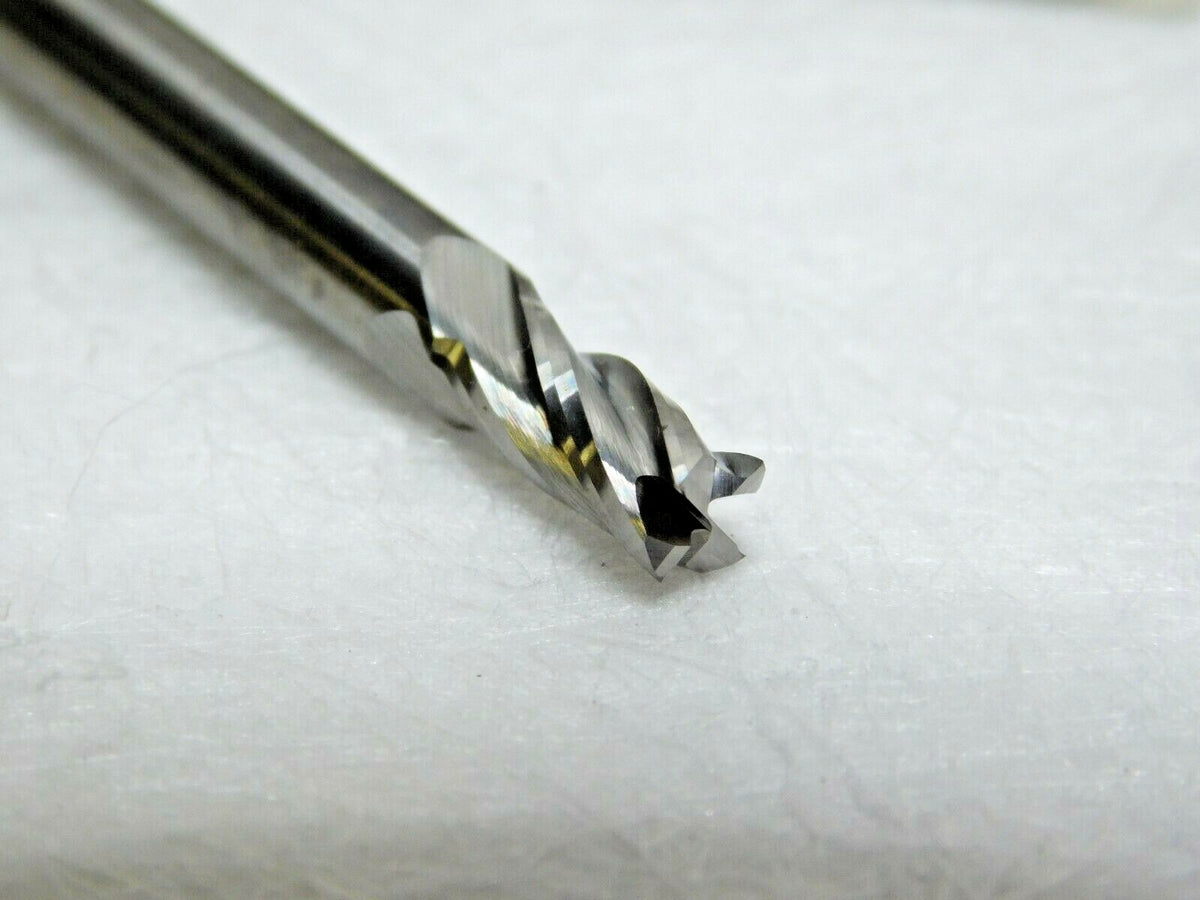 Metal Removal Carbide Double End Mills 4.5mmX5mmX9mmX51mm 4FL Qty 2 M31791