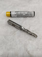 Tapered End Mill: 1 ° per Side, 1/4" Small Dia, 1-1/4" LOC, 3 FL BK-40