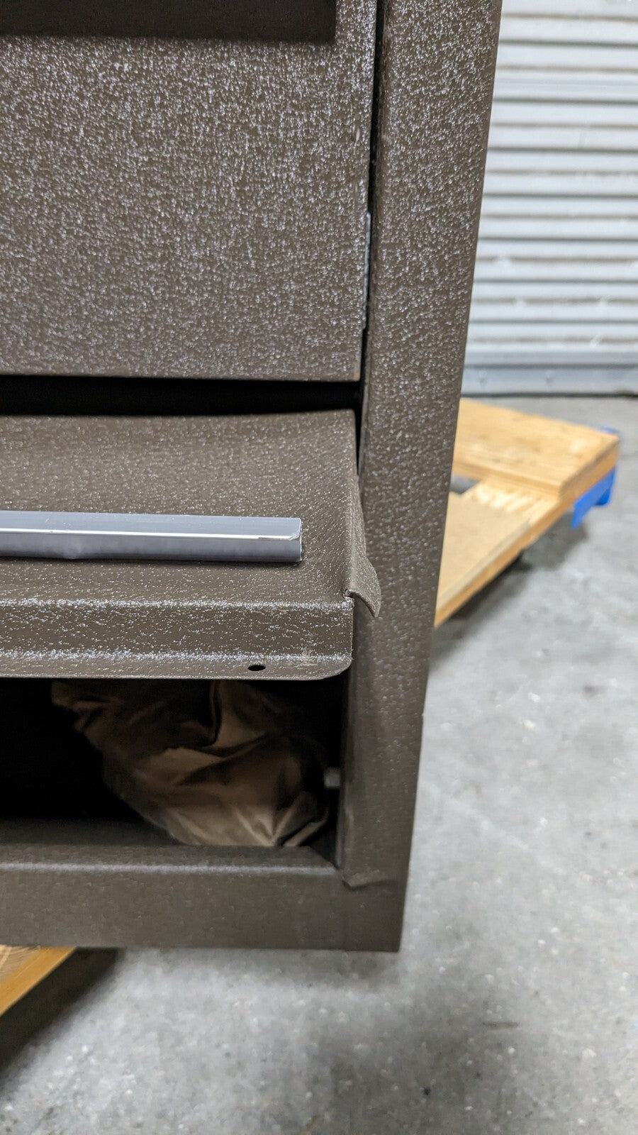 KENNEDY Steel Tool Roller Cabinet 3 Drawers Tubular Key Lock 273XB Damaged