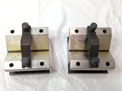 Hardened Steel V-Block Set 2-9/16" Max Capacity 90° Angle 06493225