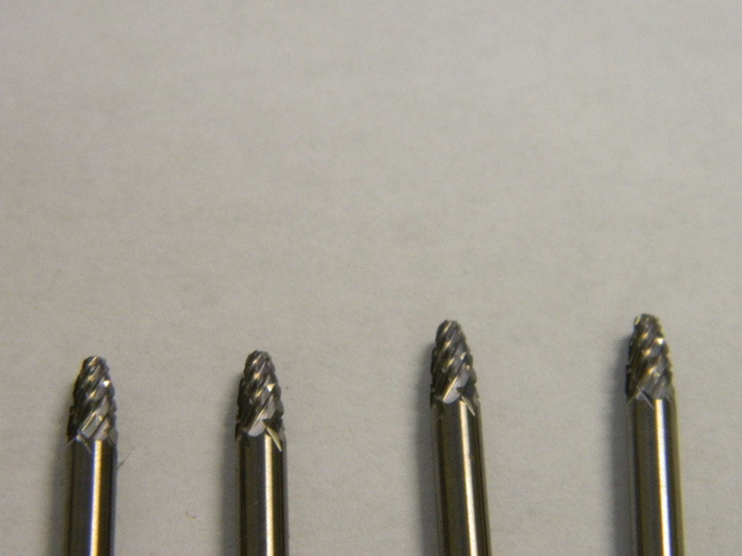 Metal Removal Round Nose Burr 1/8" x 1/8" x 1/4" x 1-1/2" Lot of 8 M41379