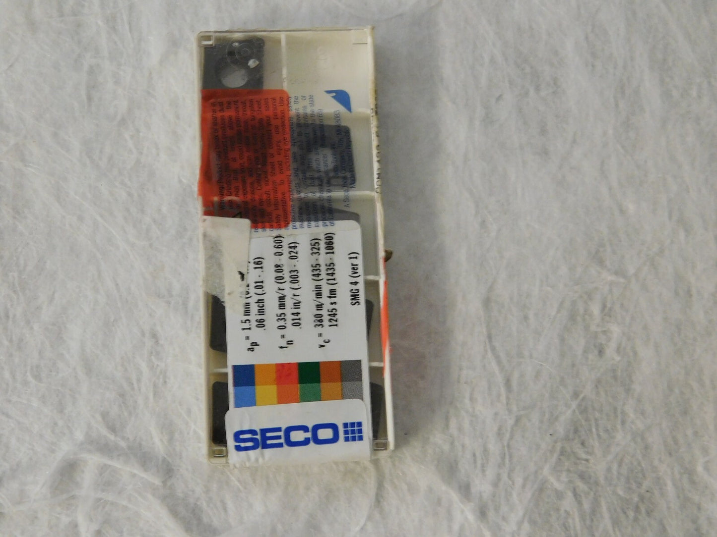 Seco CCMT433 F1 Grade TP2500 Carbide Turning Insert Qty 9 27885