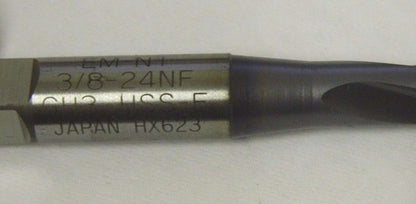 Widia Spiral Flute Taps 3/8-24 UNF H3 3FL HSS-E TiCN QTY 2  87318