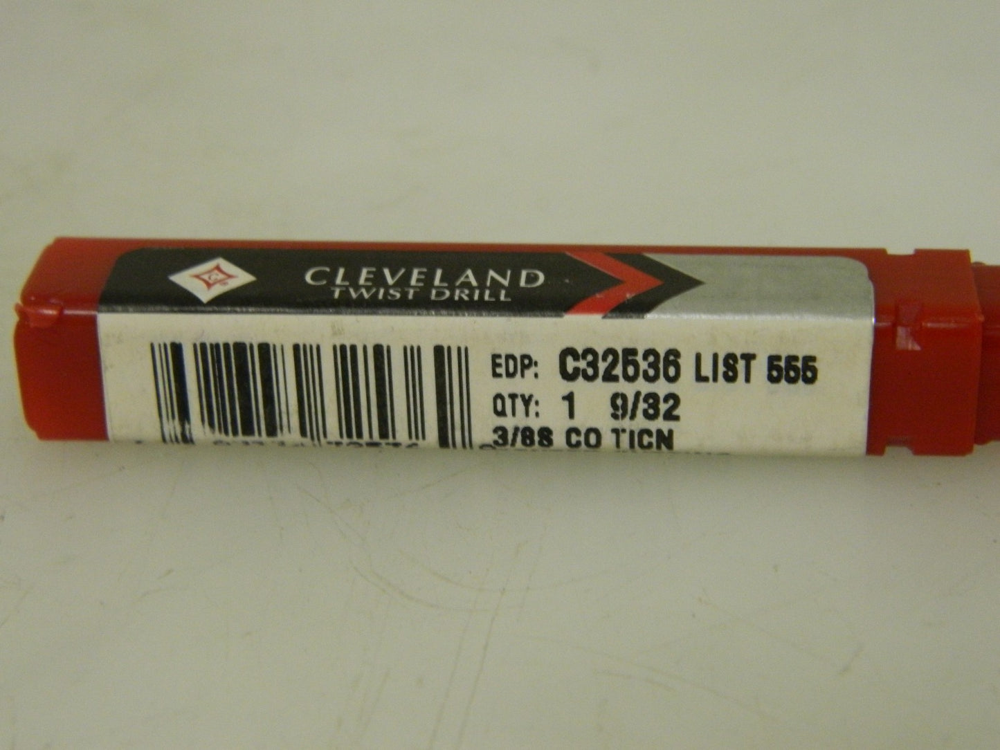 Cleveland Twist Drill Square End Mill 2 Pack Milling Dia 9/32" C32536