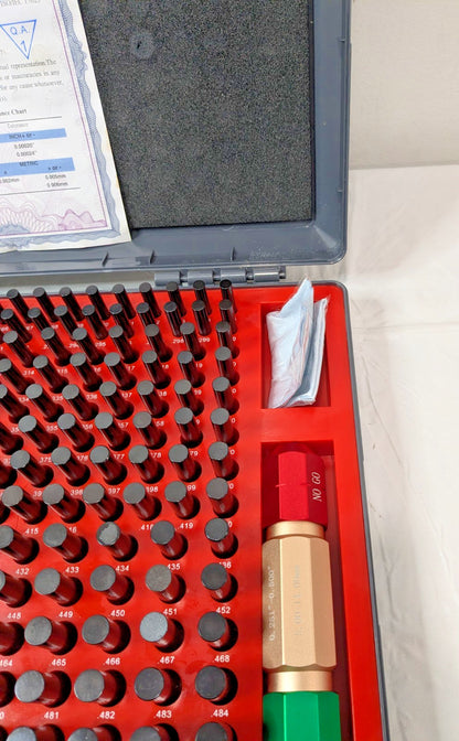 SPI 250 Piece Plug Gage Set 0.251" to 0.500" Range Class ZZ Plus 22-15