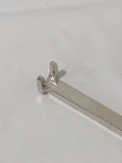 Mountz 5/16" Open End Crowfoot Spanner 1/4 Hex x 3" Lg 061628