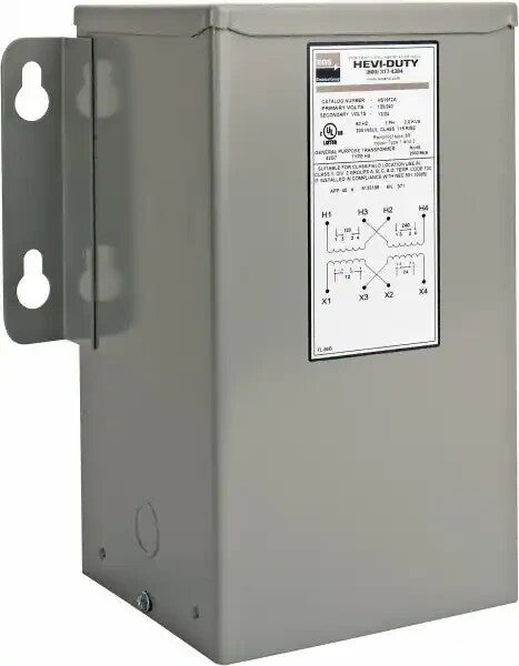 SOLA/HEVI-DUTY 120/240 Input Volt 12/24 Output Volt 60 Hz Buck Boost Transformer