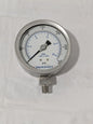 Pressure Gauge: 4" Dial, 300 psi, 1/4" Thread, NPT, Lower Mount WS-PE-GAGE-265