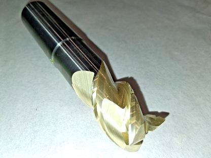 Helical Solutions Corner Radius End Mill 1" Dia 1" S H45AL-C-RN-31000-R.030