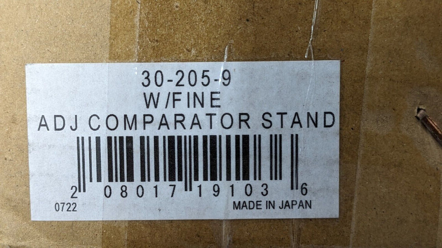 SPI Comparator Stand RS-2 8-1/2" OAL 30-205-9 DAMAGED