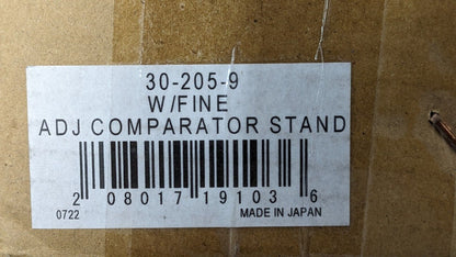 SPI Comparator Stand RS-2 8-1/2" OAL 30-205-9 DAMAGED