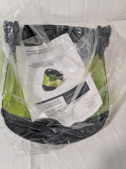 Sellstrom Face Shield & Headgear: Welding Arcs 8" H, 15" W, With Hard Hat S31202