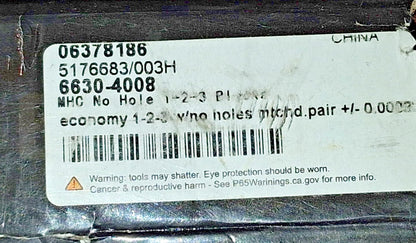 MHC 0.0003 Squareness Hardened Steel 1-2-3 Block Setup Block Qty2 6630-4008