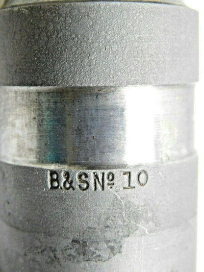 F&D Taper Shank T-Slot Cutter HSS 2-21/32" Diam x 10-3/8" OAL 12T 14409-A1226